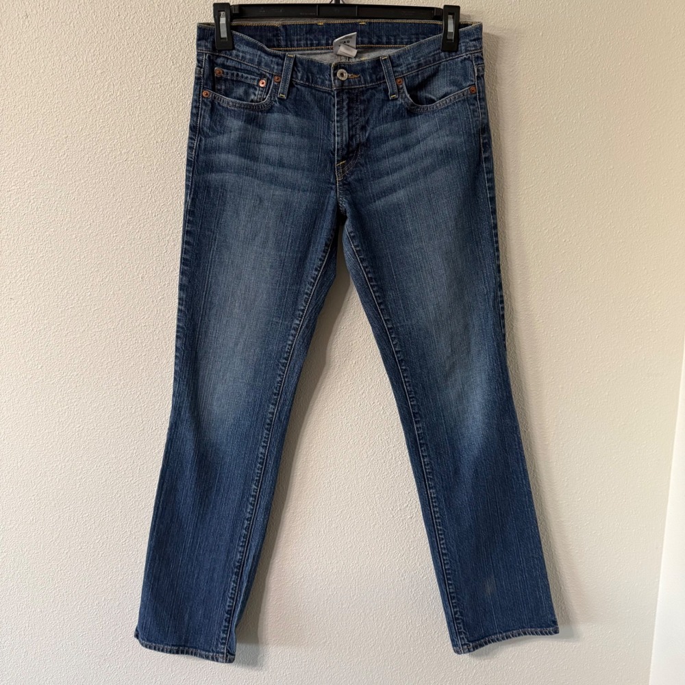 Lucky Brand Sundown Straight Leg Y2K  Womens 10/30 Retro Blue Vintage Jeans